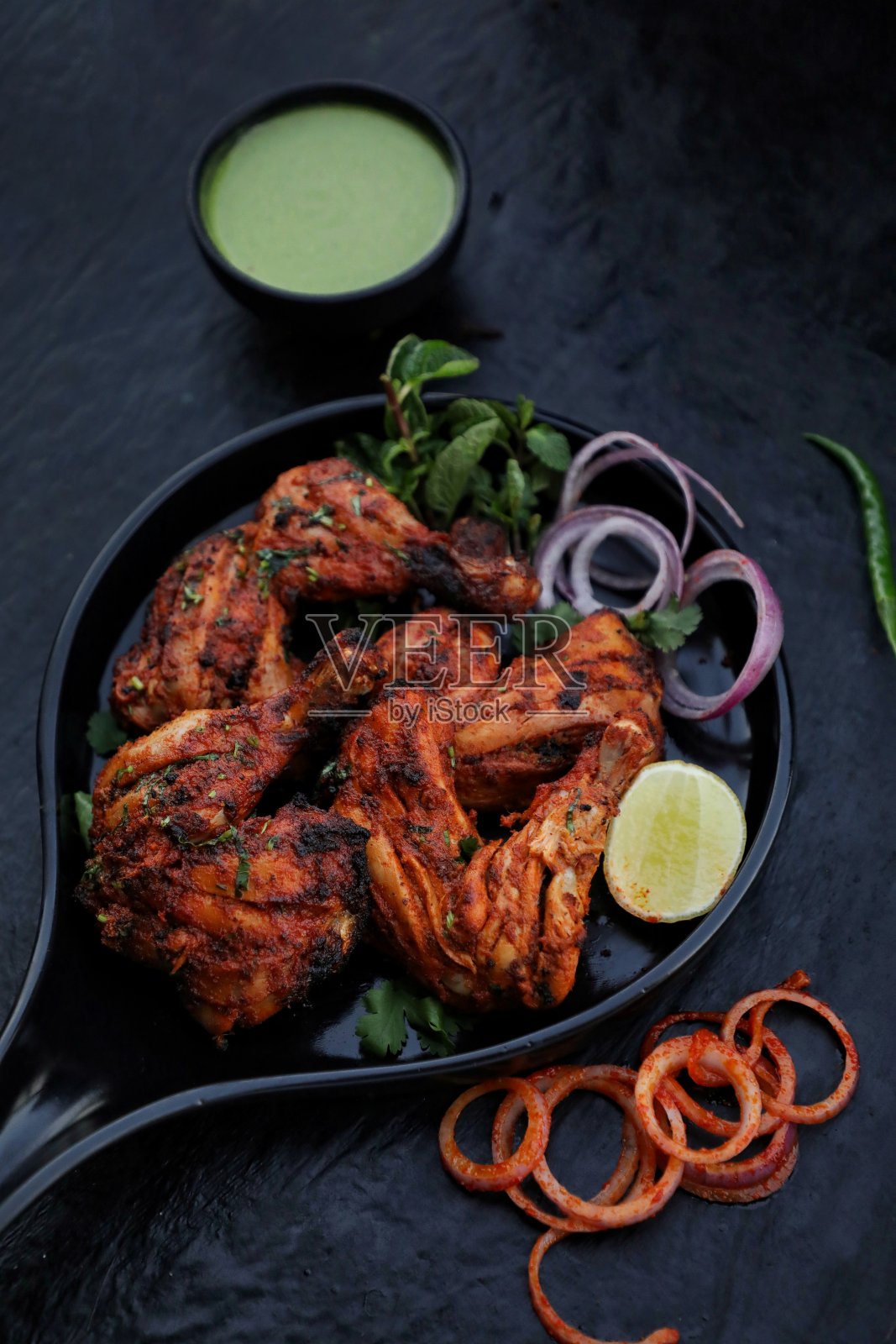 烤鸡照片摄影图片