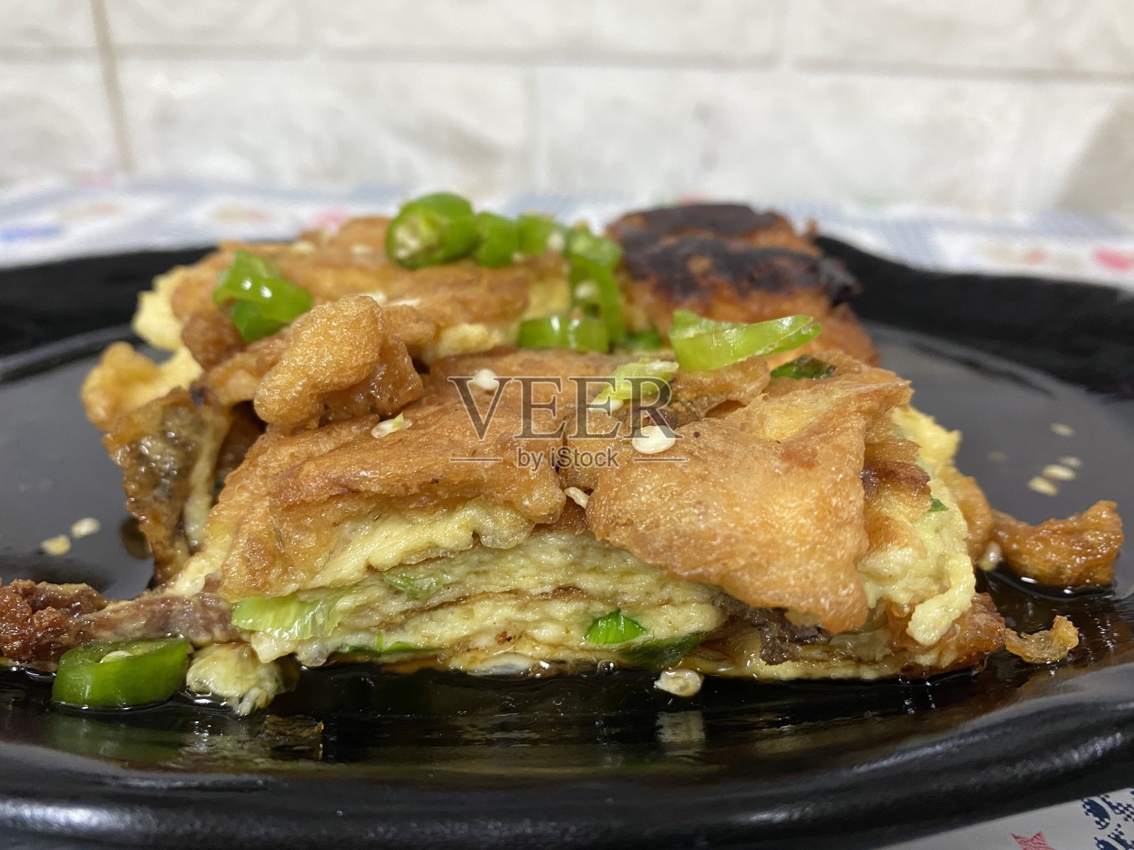 玉米饼鸡蛋照片摄影图片