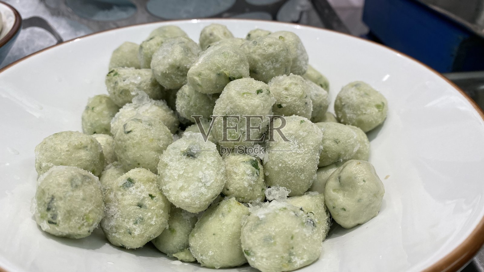 蔬菜鱼丸照片摄影图片