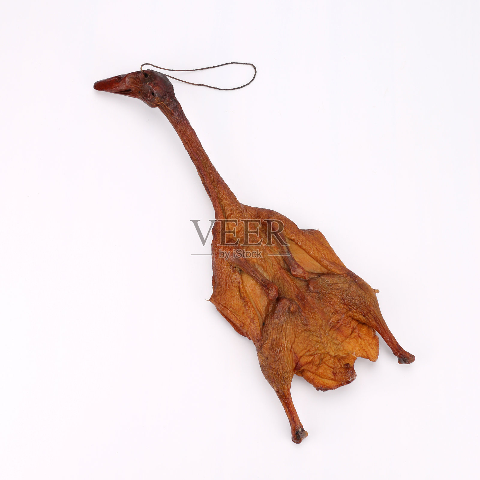 干腌肉,中国传统菜肴。照片摄影图片