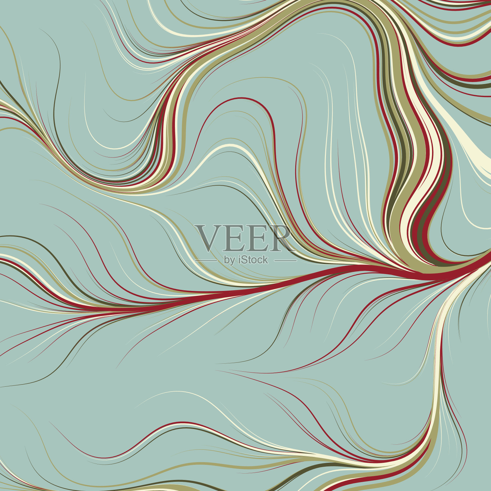 摘要柏林噪声几何图案生成计算艺术插图插画图片素材