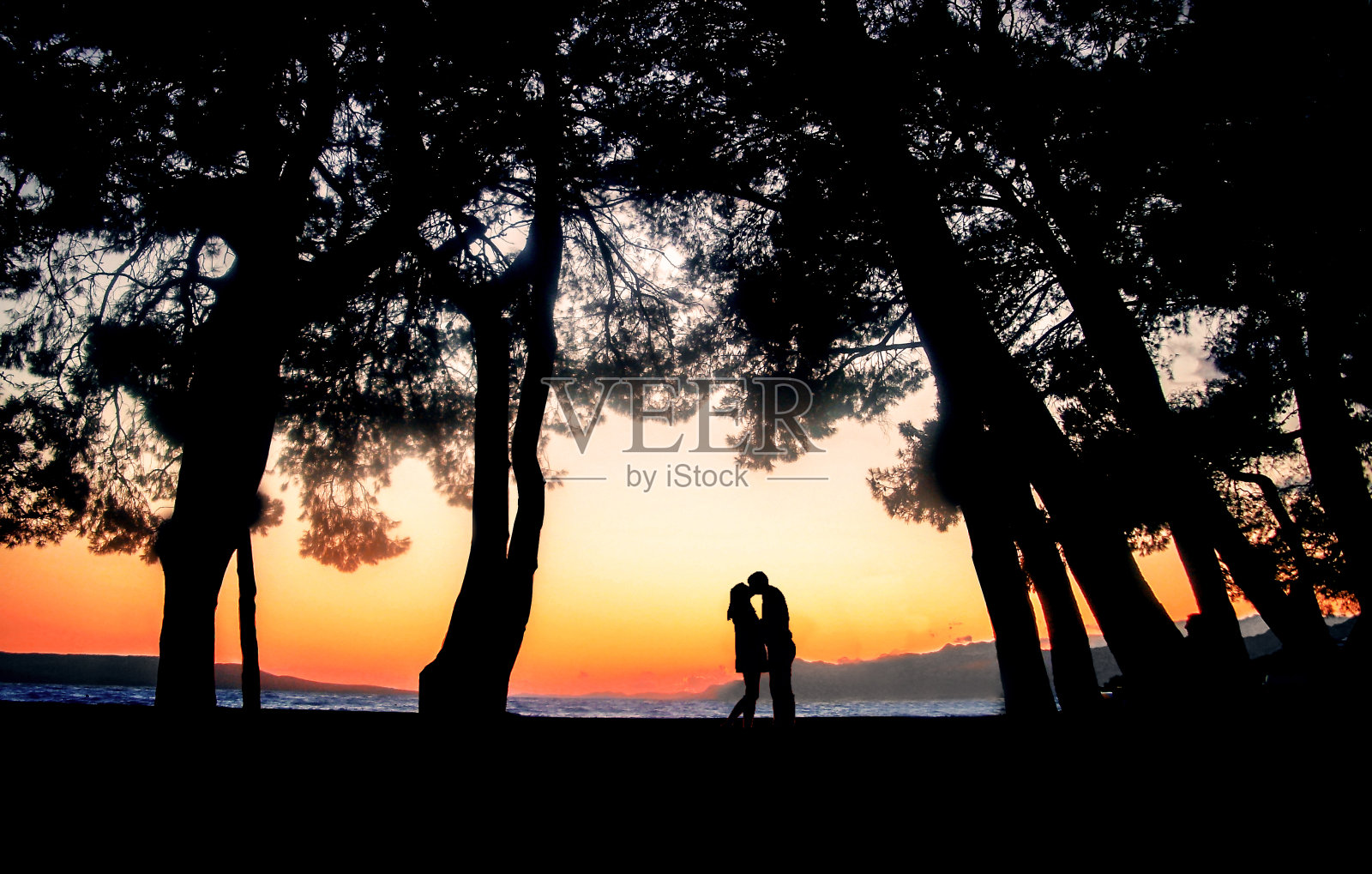 夫妇在爱照片摄影图片