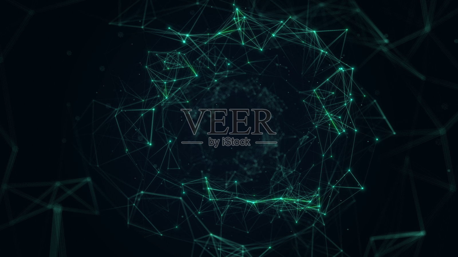 摘要数字技术网络丛式隧道环形运动照片摄影图片