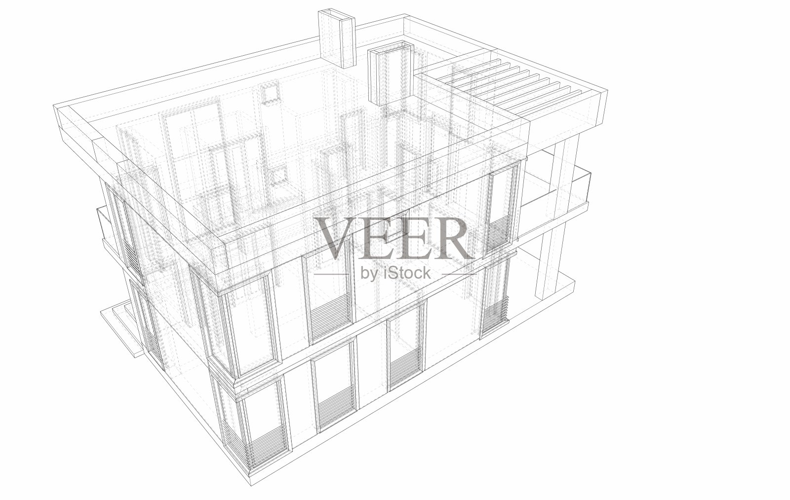 房子草图照片摄影图片