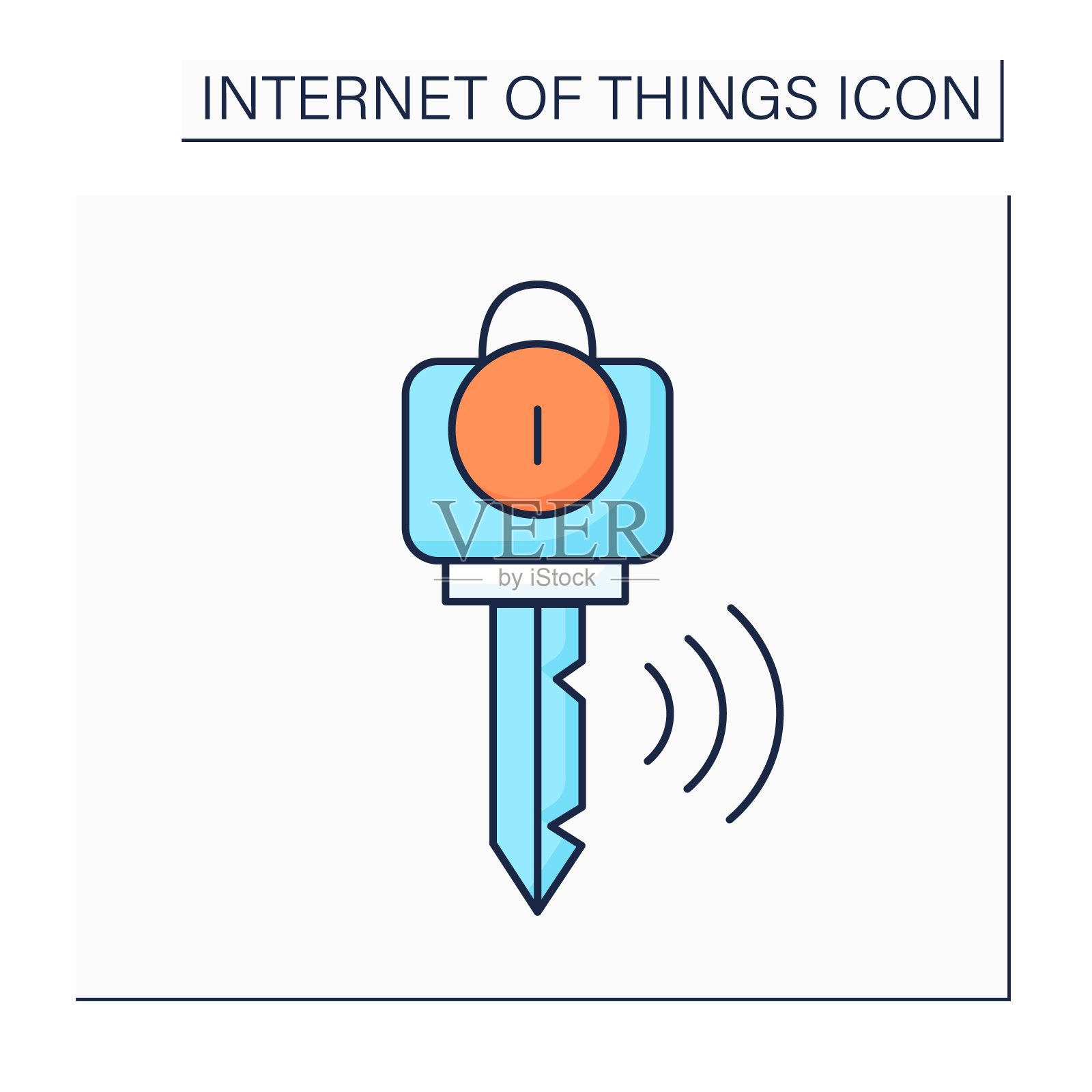 物联网是独行侠插画图片素材