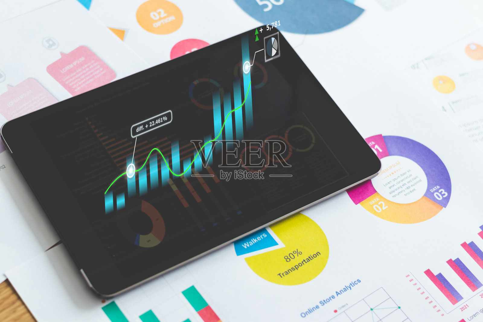 成功的经营策略规划、分析和工作思路照片摄影图片