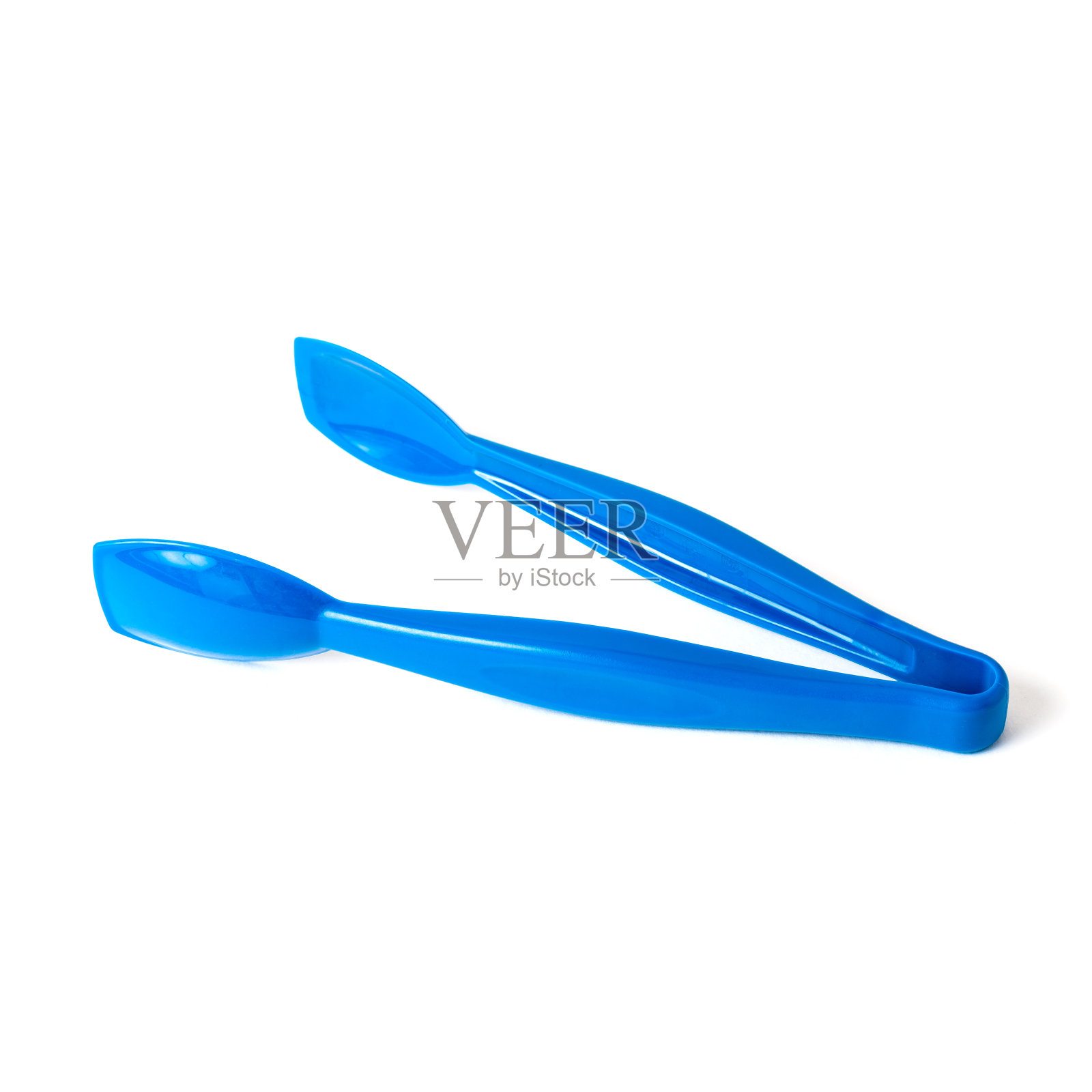 夹肉钳在白色孤立的背景上。照片摄影图片