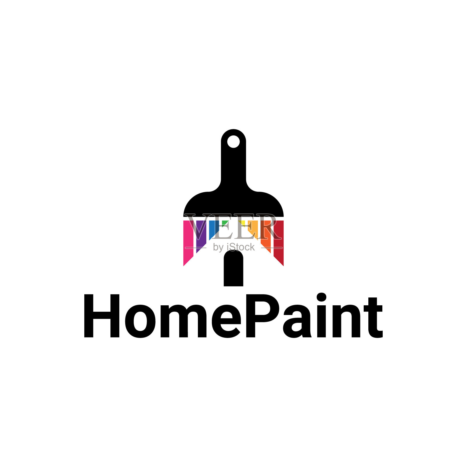 家漆符号设计插画图片素材