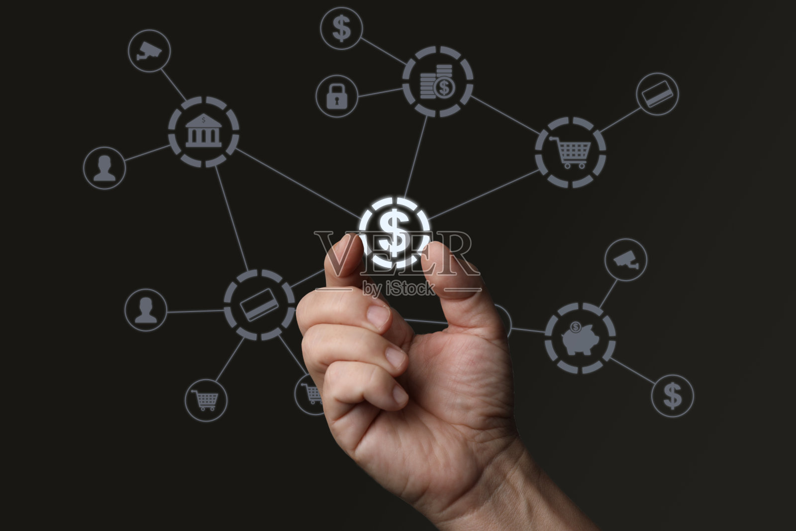 金融科技电子银行互联网网络金融电子商务照片摄影图片