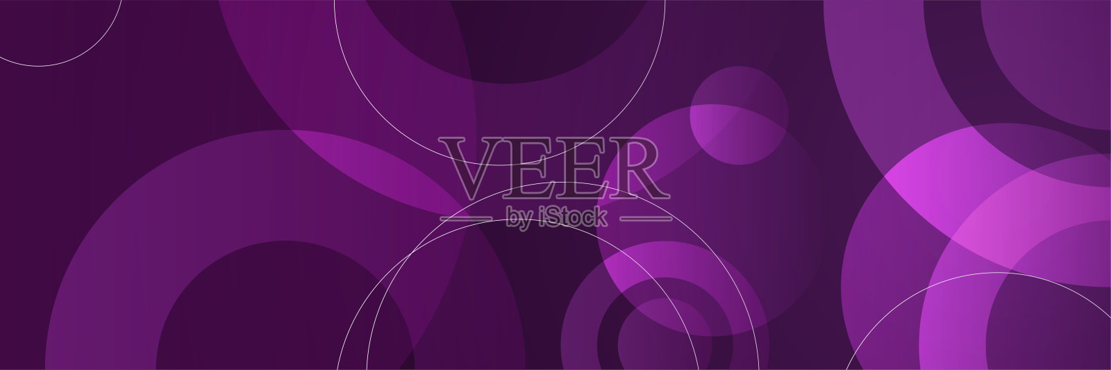 现代抽象紫色旗帜背景插画图片素材