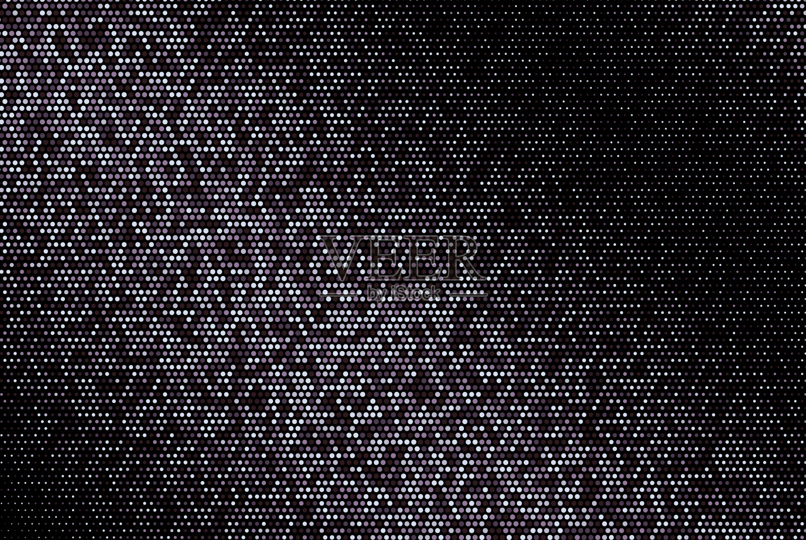 半色调抽象黑色背景的光和淡紫色棕色点五彩纸屑插画图片素材