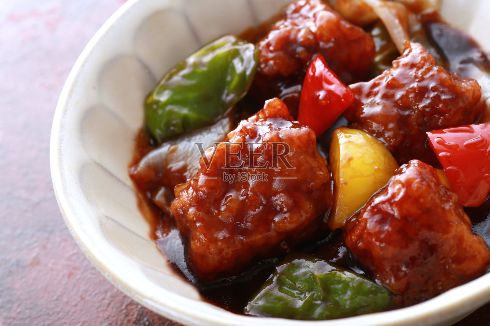 咕噜肉照片摄影图片