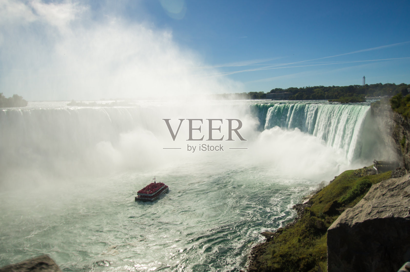 尼亚加拉大瀑布照片摄影图片