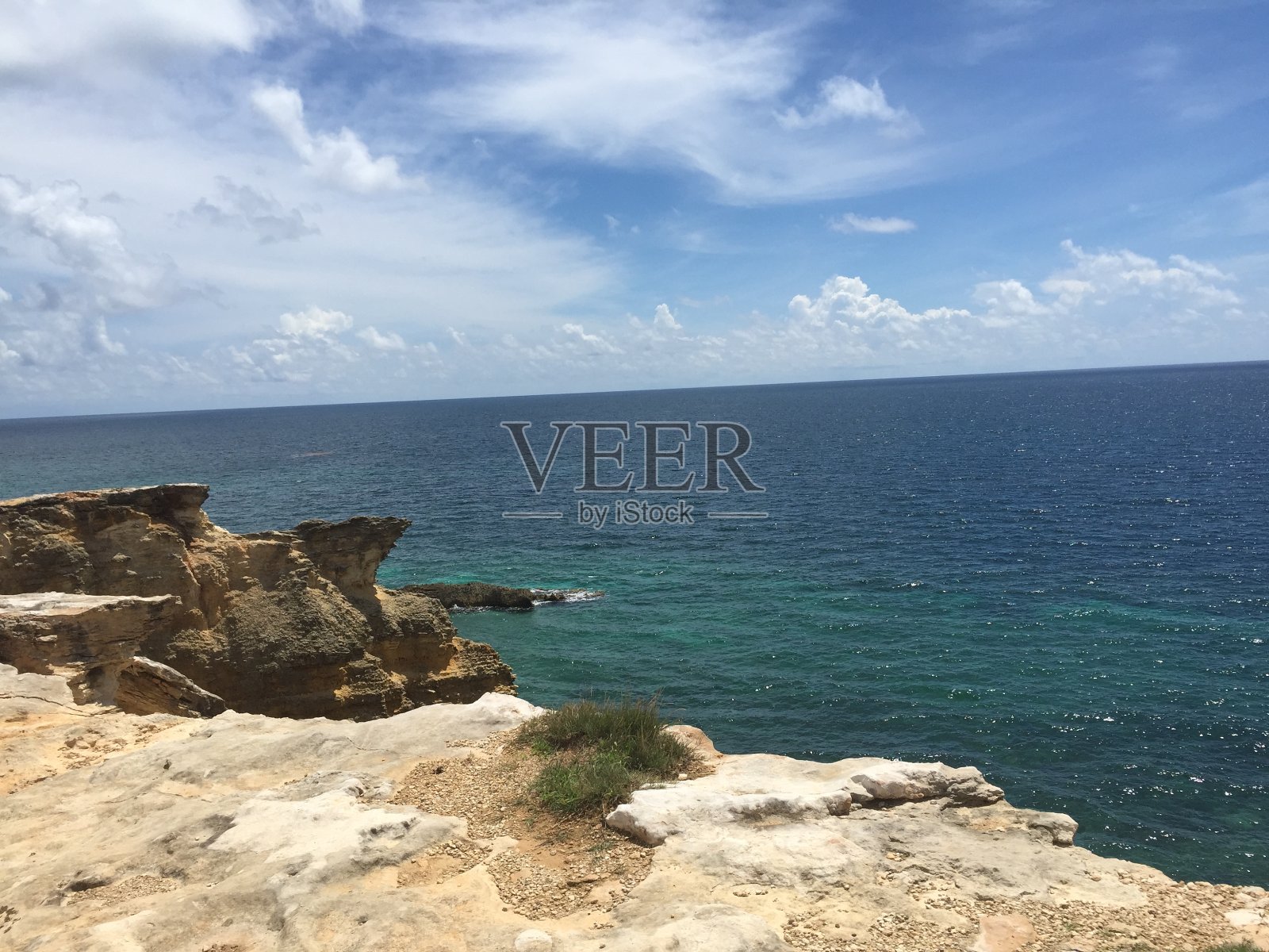 波多黎各悬崖照片摄影图片