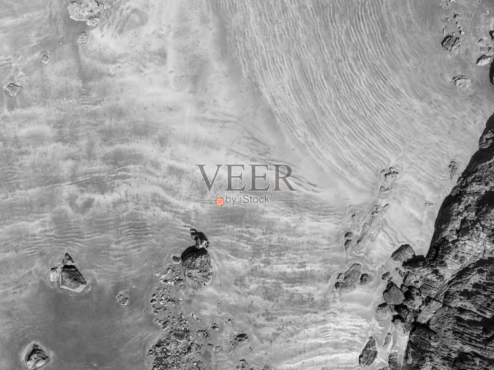 无人机着陆垫在沙子选择颜色照片摄影图片