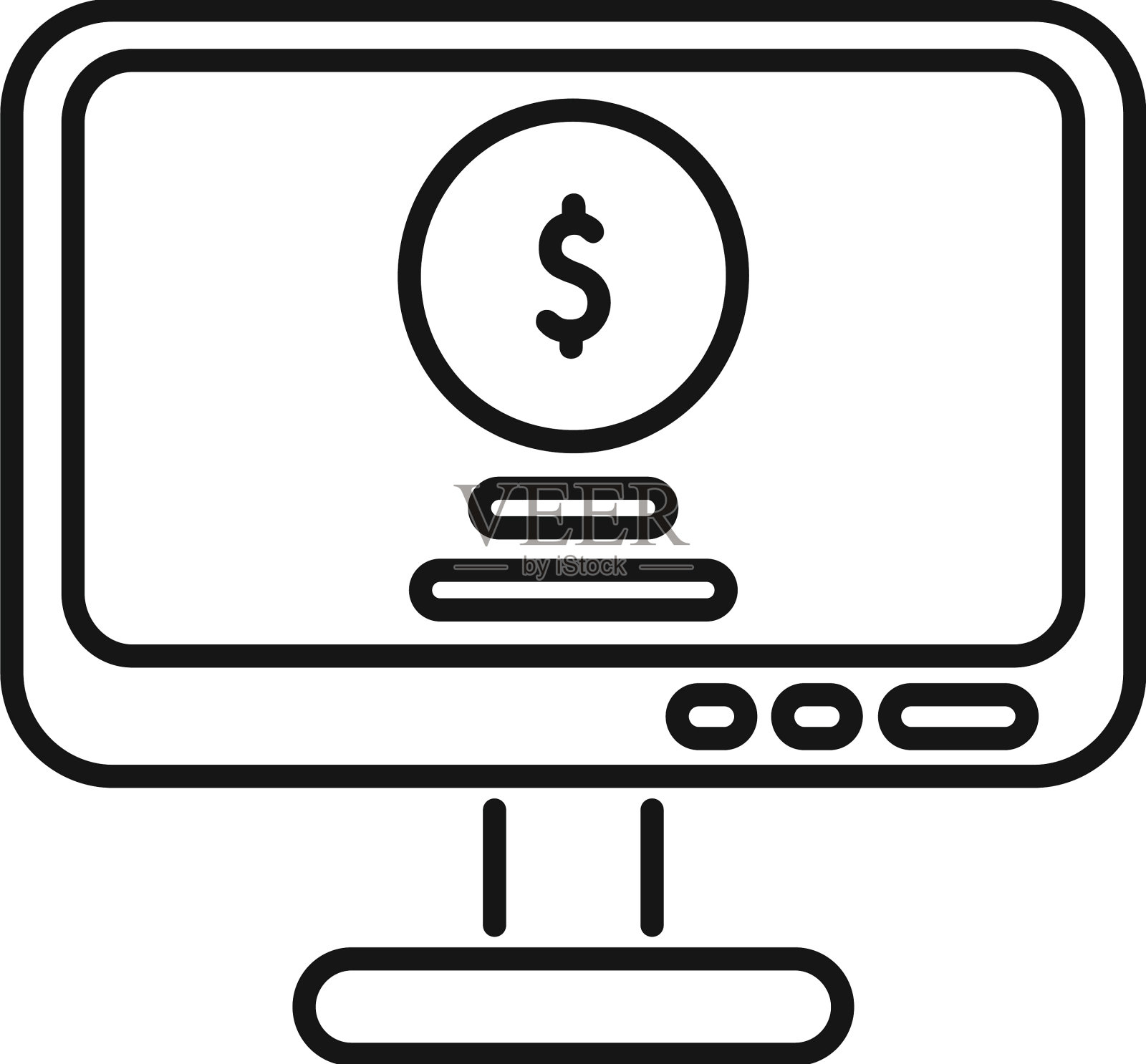 财务监控图标概述支付设计元素图片