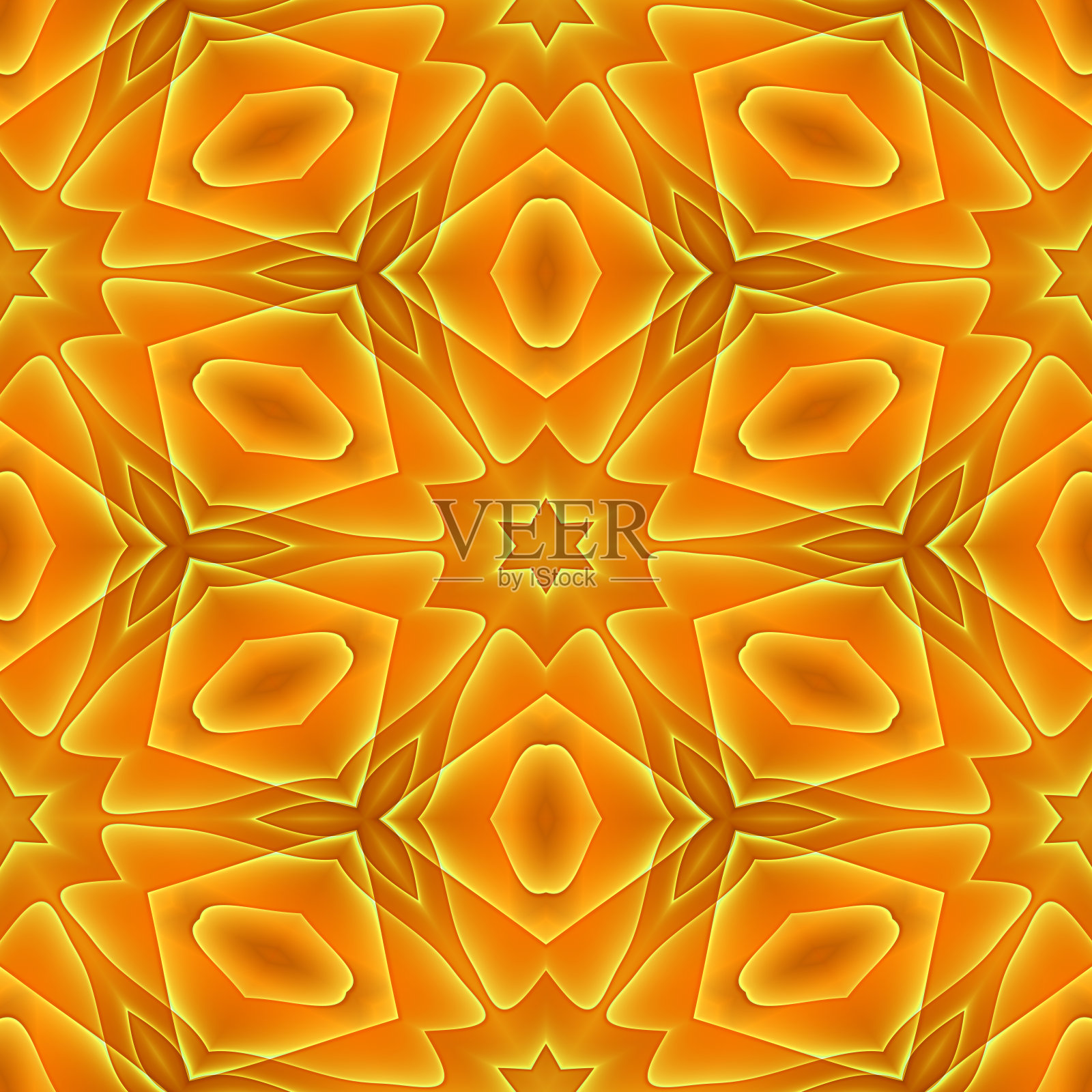 万花筒眼糖果颜色分形-高清无缝瓷砖图案- 05照片摄影图片