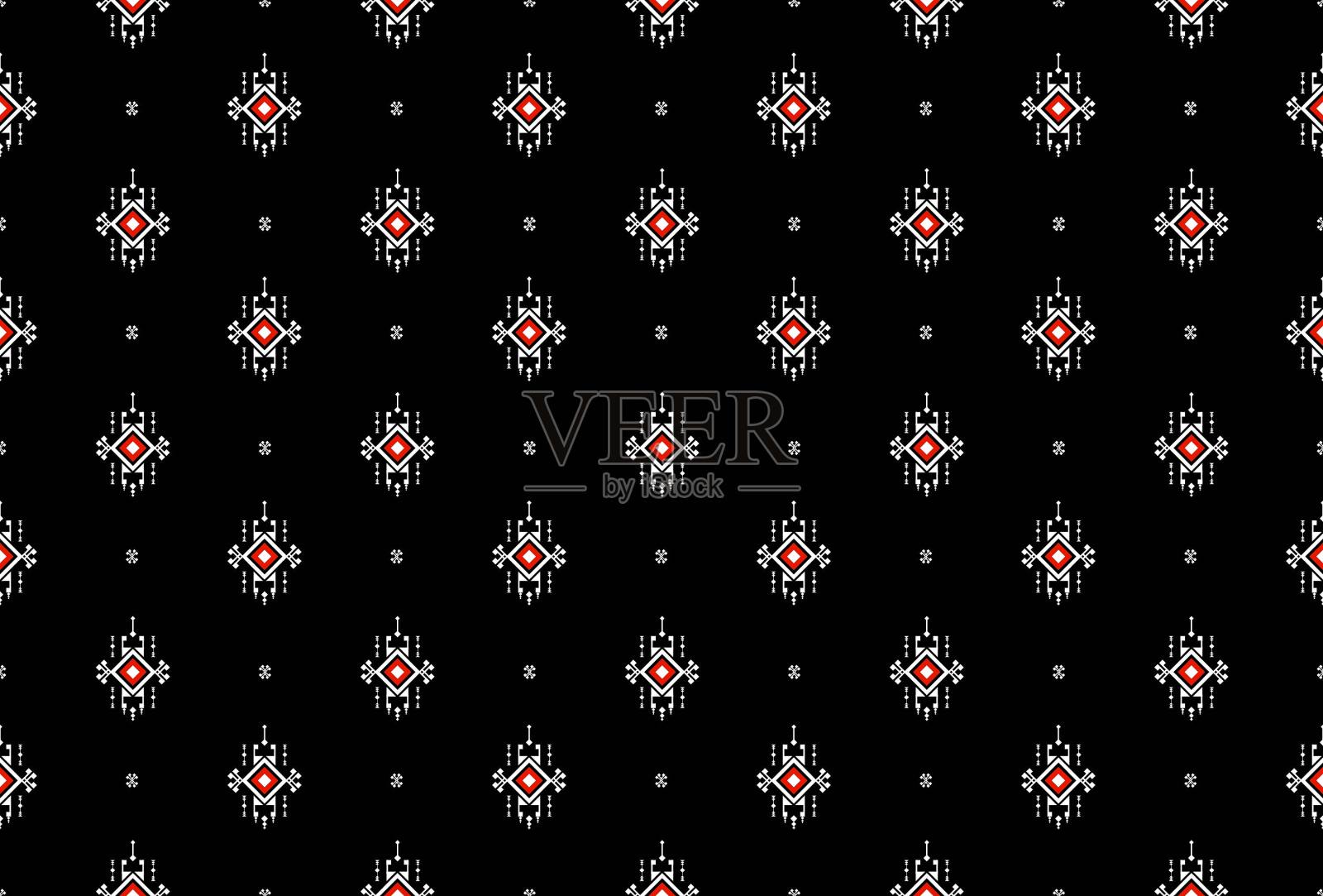 民族图案设计插画图片素材