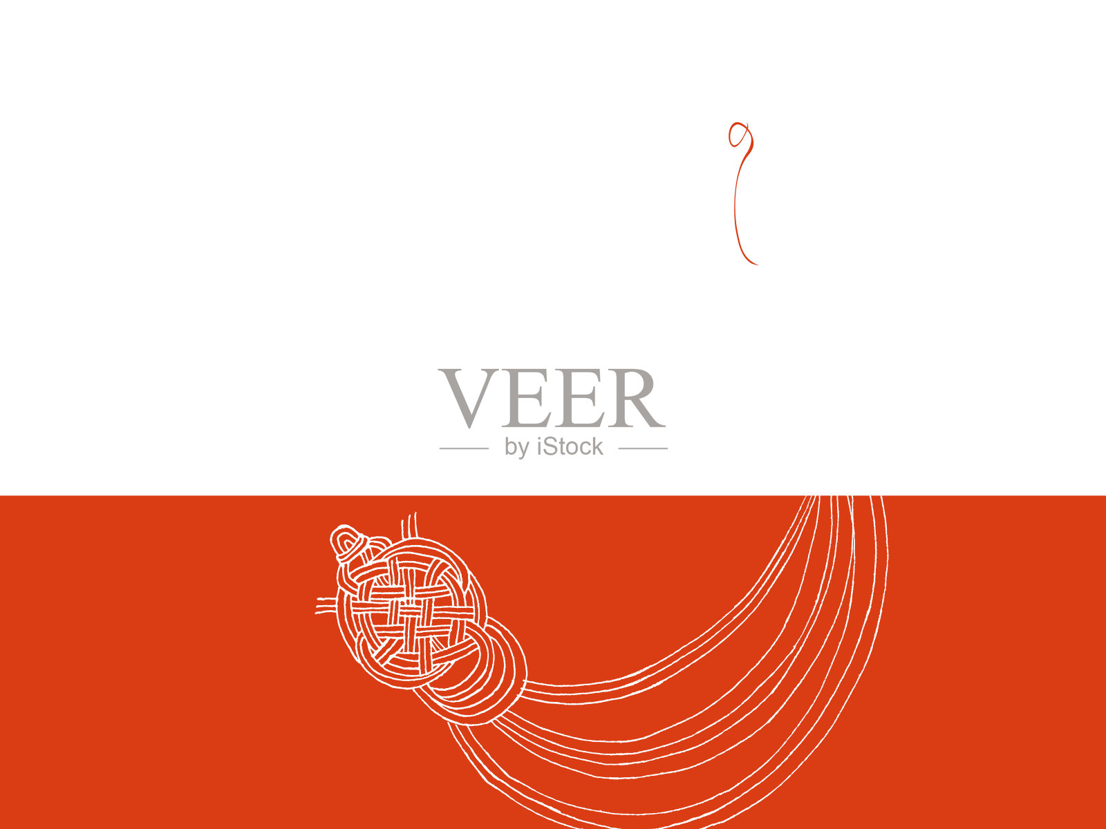 日本信封装饰纸。插画图片素材