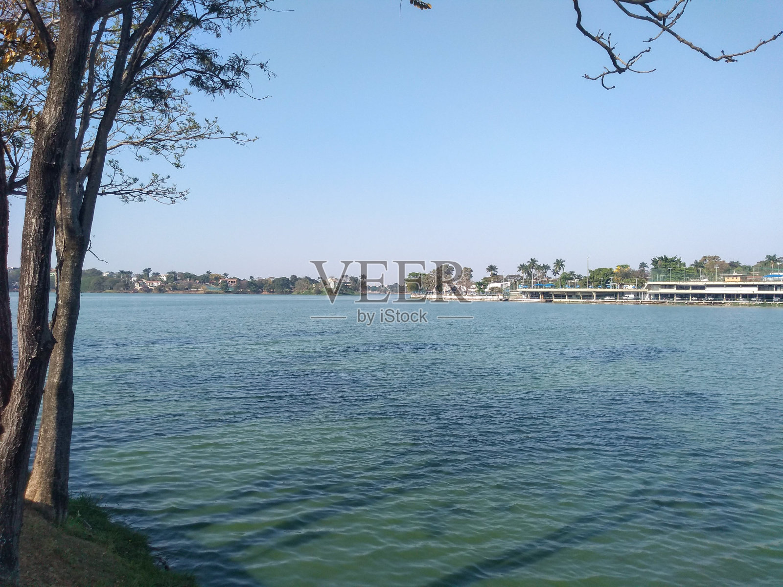 潘普尔哈泻湖。照片摄影图片