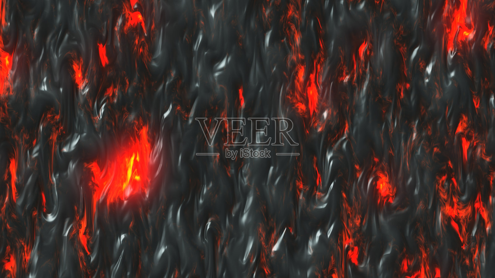 带有抽象图案的熔岩场。设计元素图片