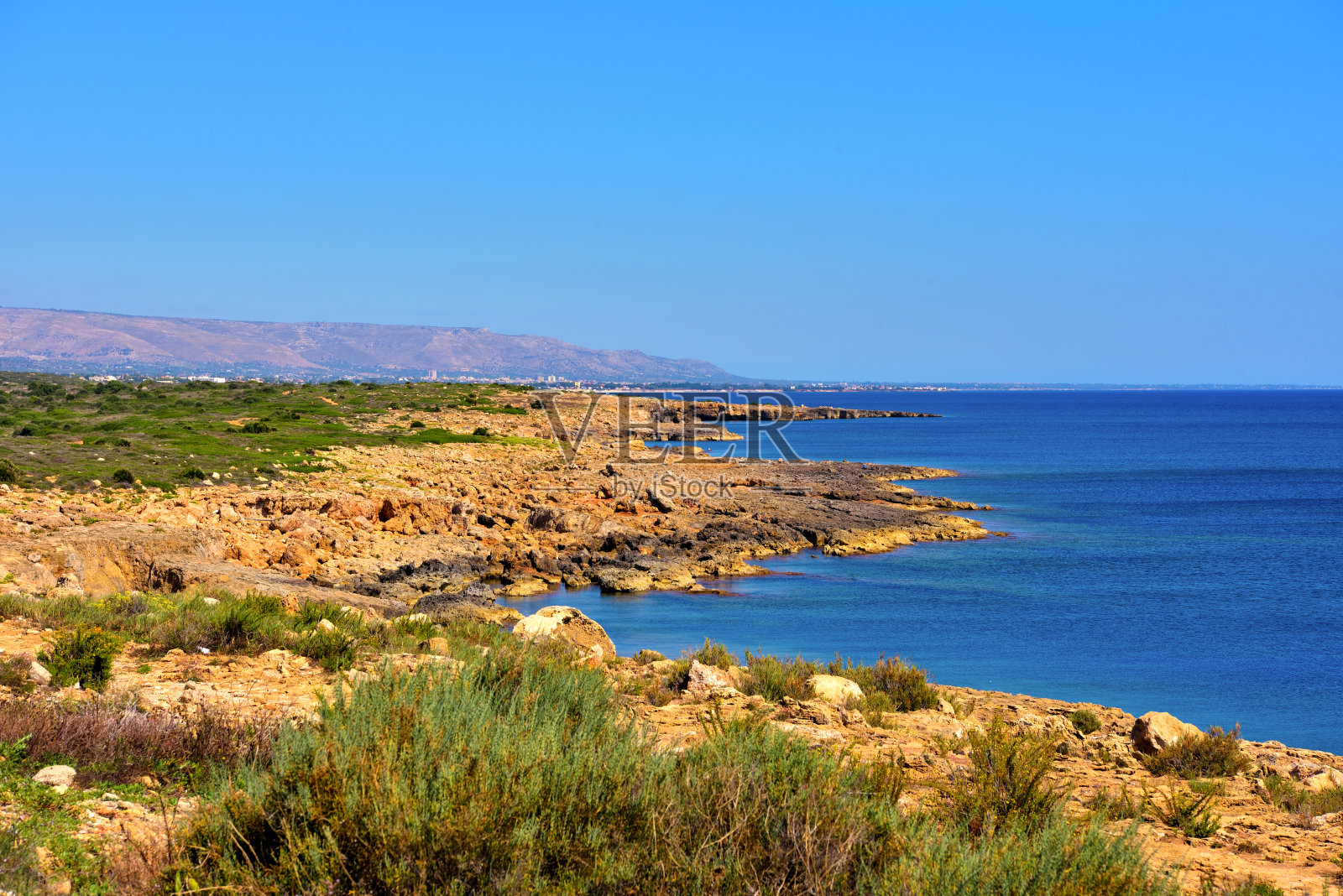 Vendicari自然保护区锡拉库萨意大利照片摄影图片