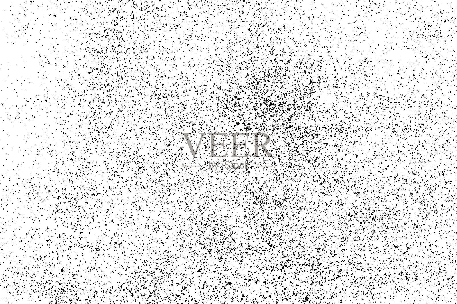 黑色颗粒状纹理孤立在白色上插画图片素材