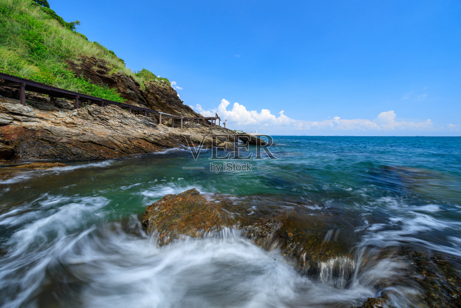 美丽的海滩照片摄影图片