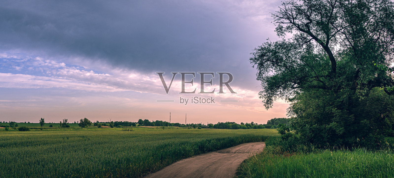 夏天的风景照片摄影图片