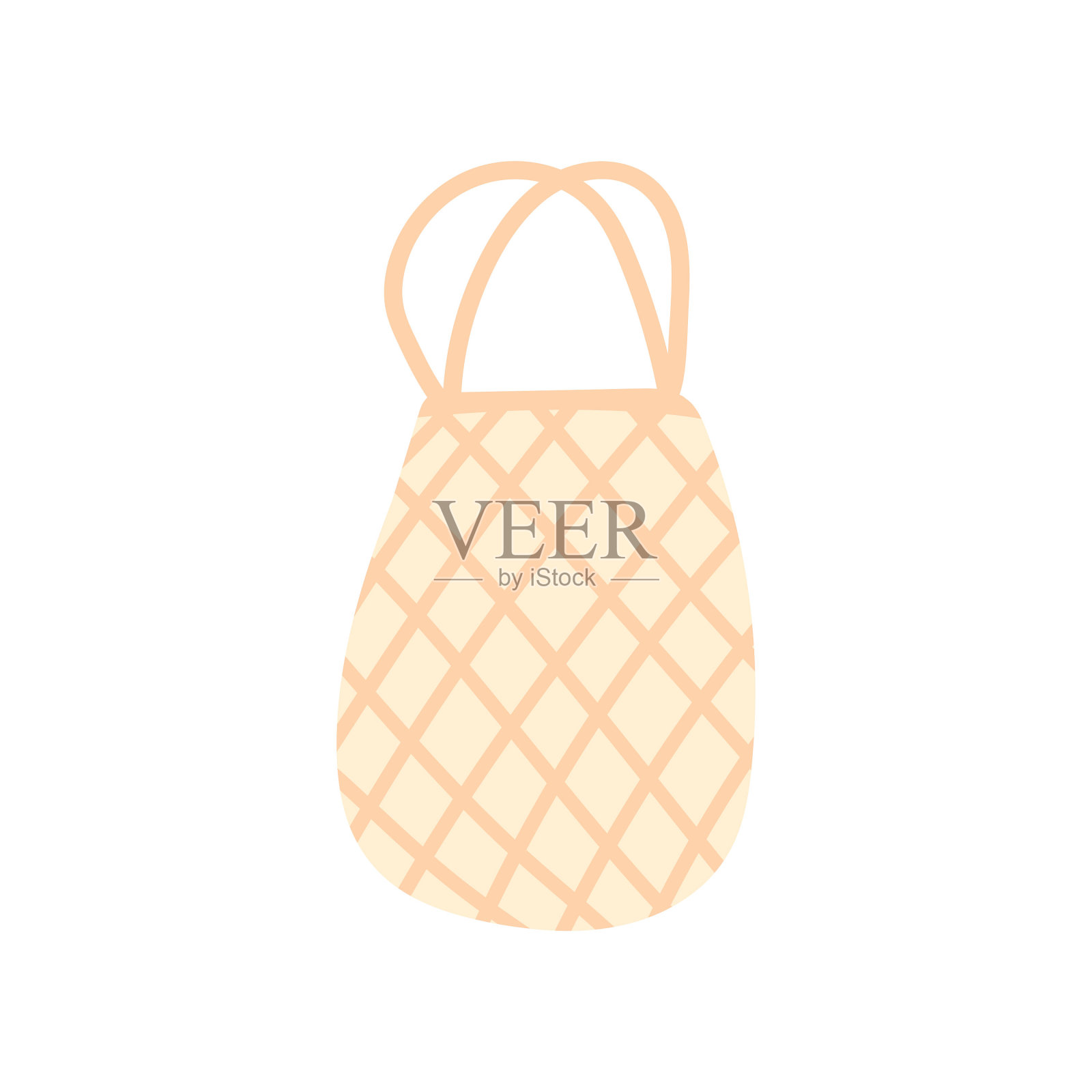 涂鸦矢量网袋插图插画图片素材