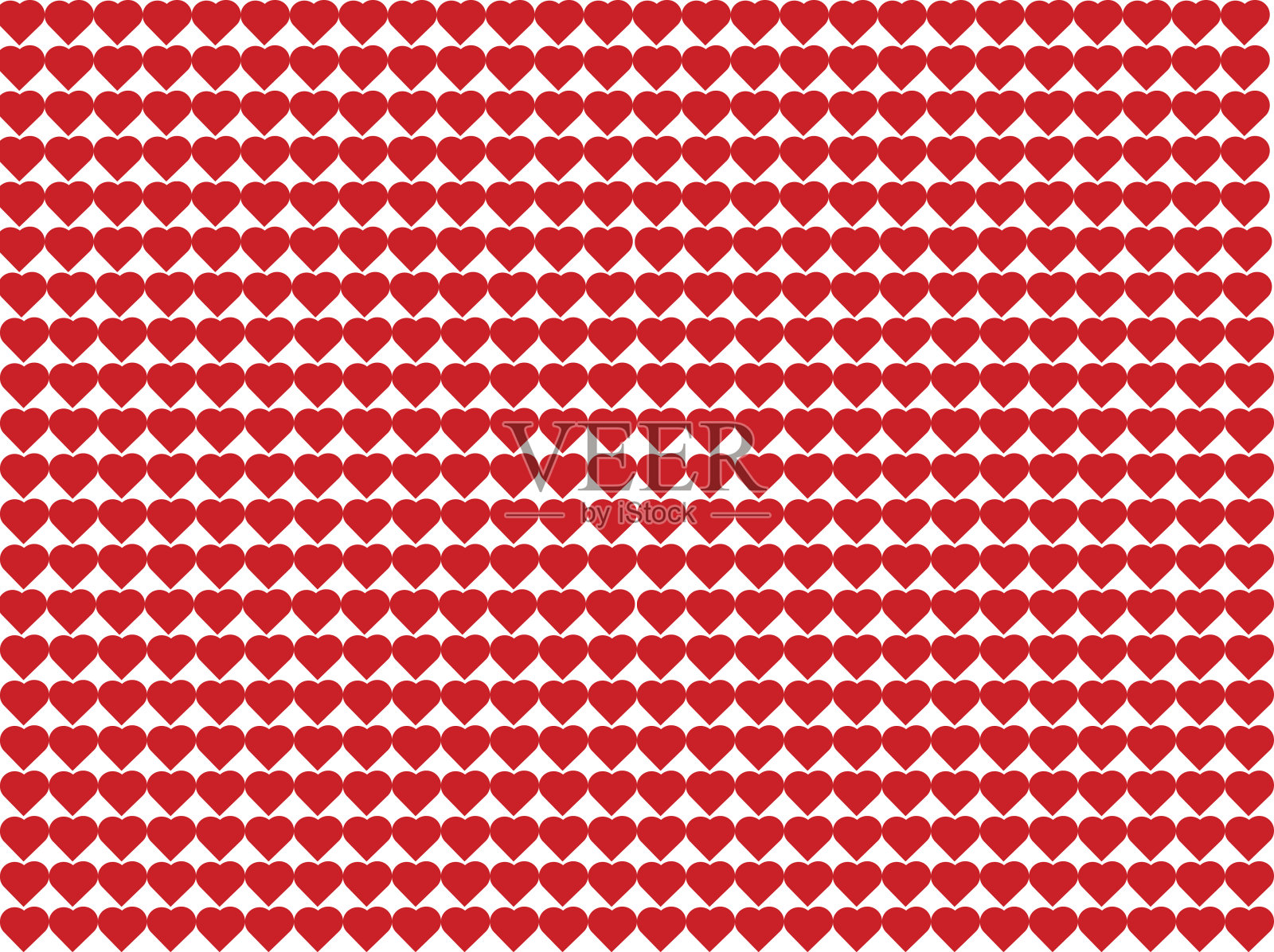 墙纸,海报或明信片背景与红心插画图片素材