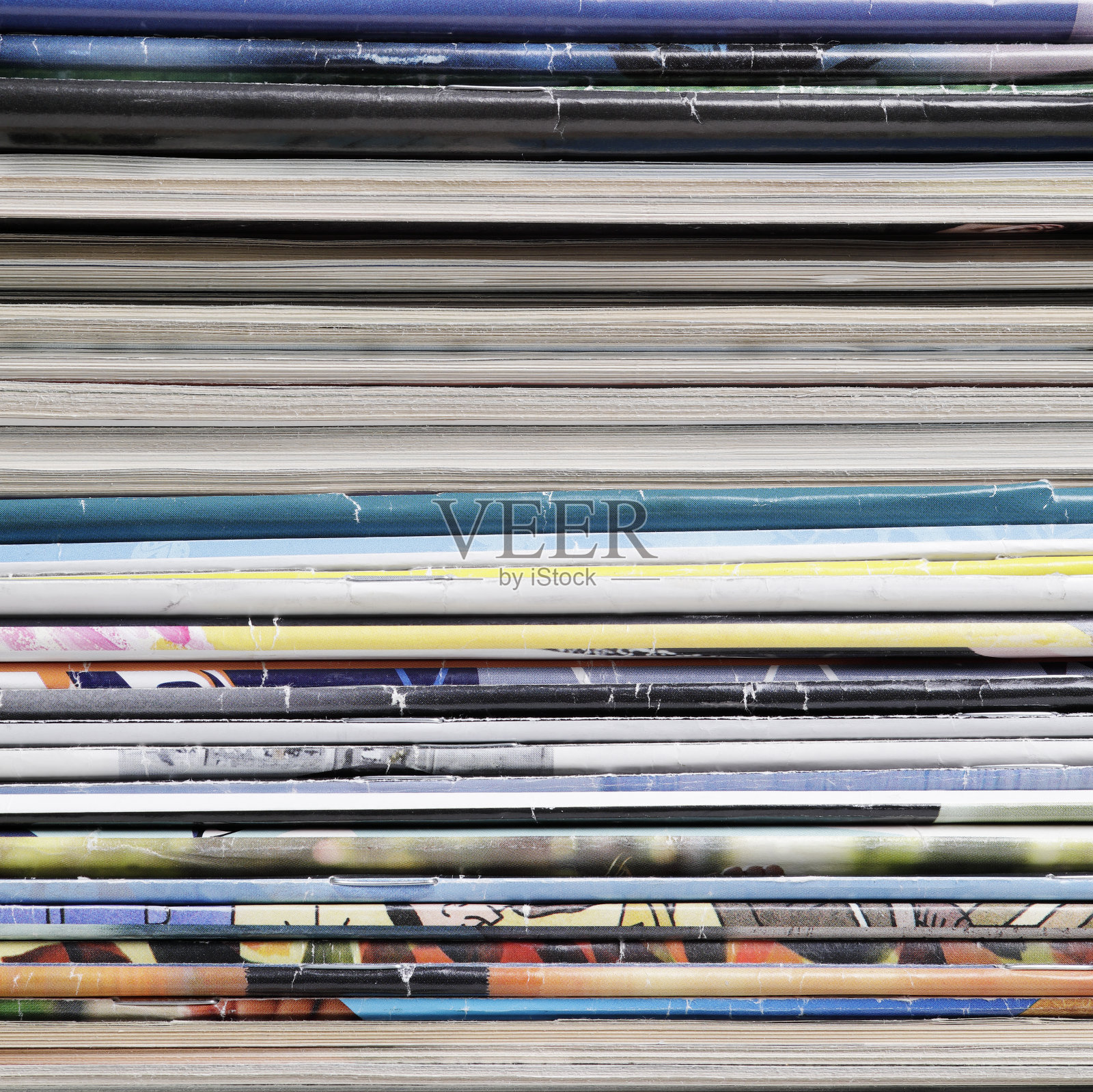 全帧的杂志堆照片摄影图片