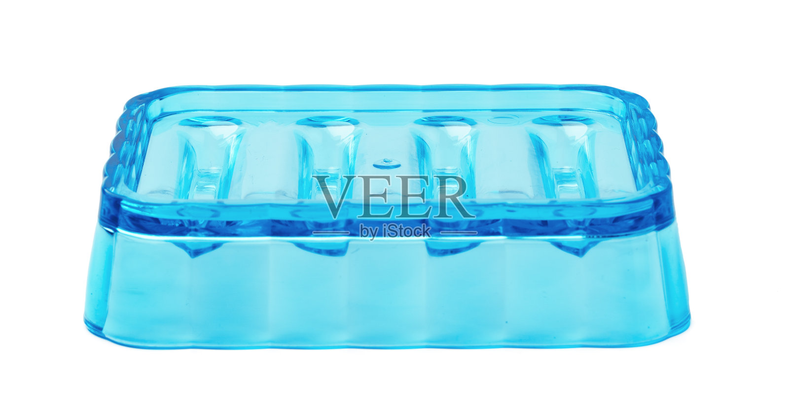 空的塑料肥皂碟上隔离白色照片摄影图片