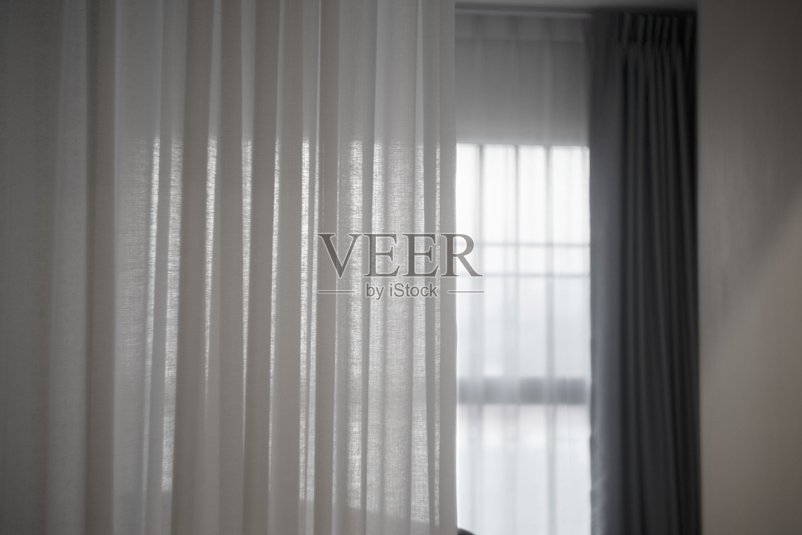 客厅窗帘室内装饰照片摄影图片