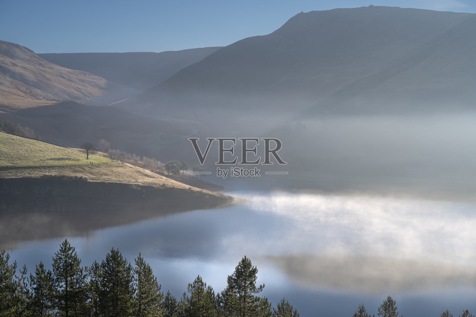 模糊的风景照片摄影图片