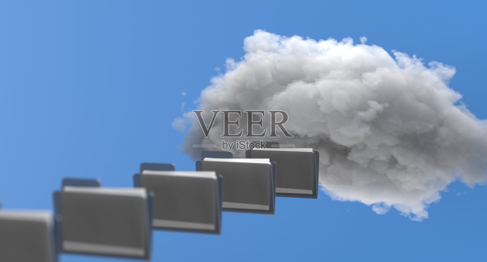 云计算备份网络安全指纹身份加密技术照片摄影图片