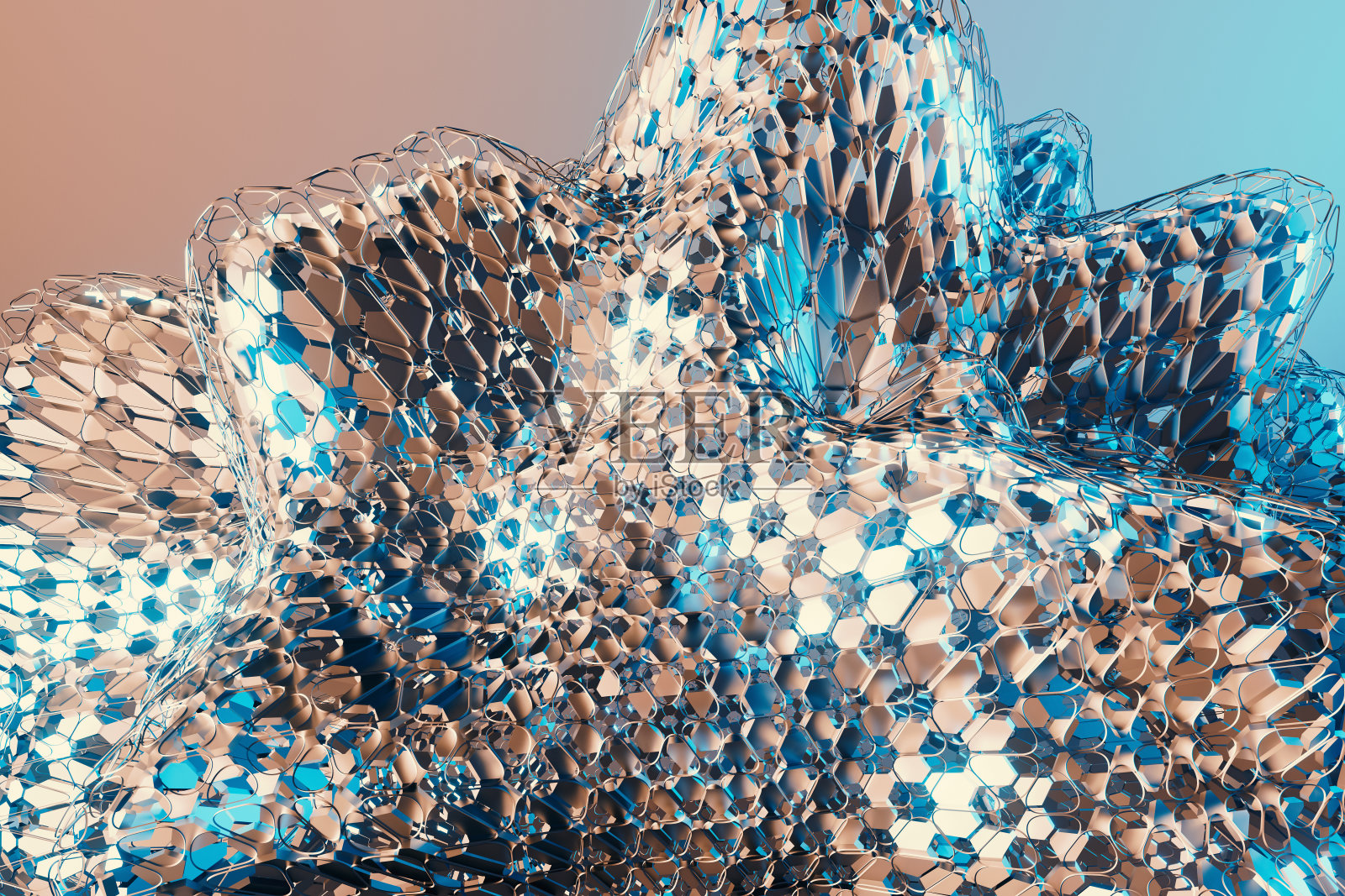 抽象的几何形状。插画图片素材