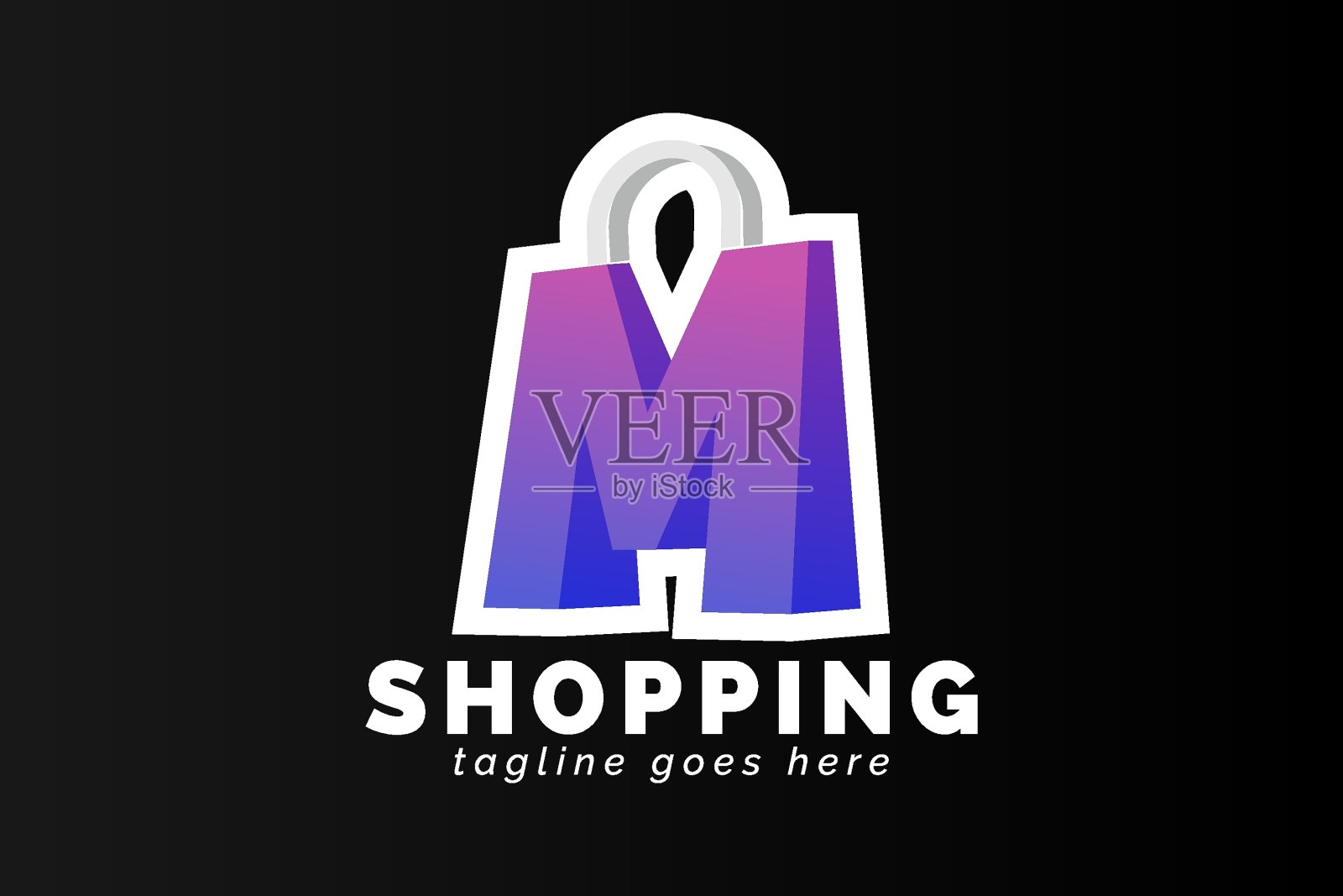 购物logo_Artboard 3插画图片素材