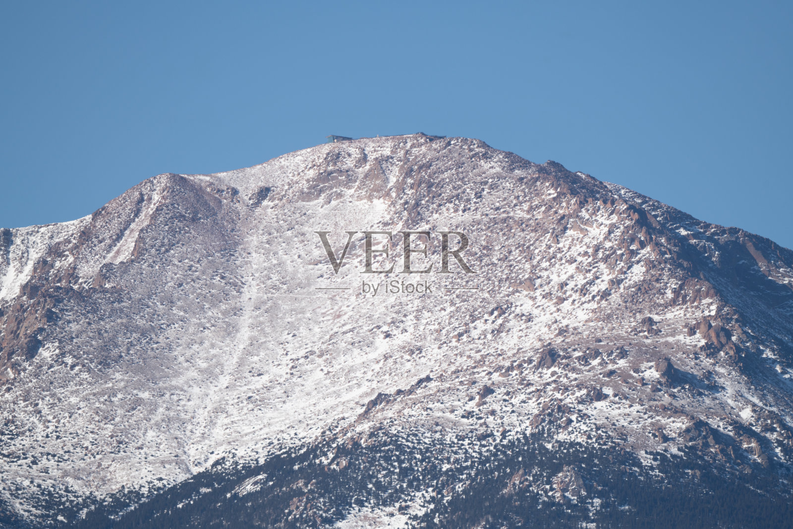 《诸神花园》中的派克峰之巅照片摄影图片