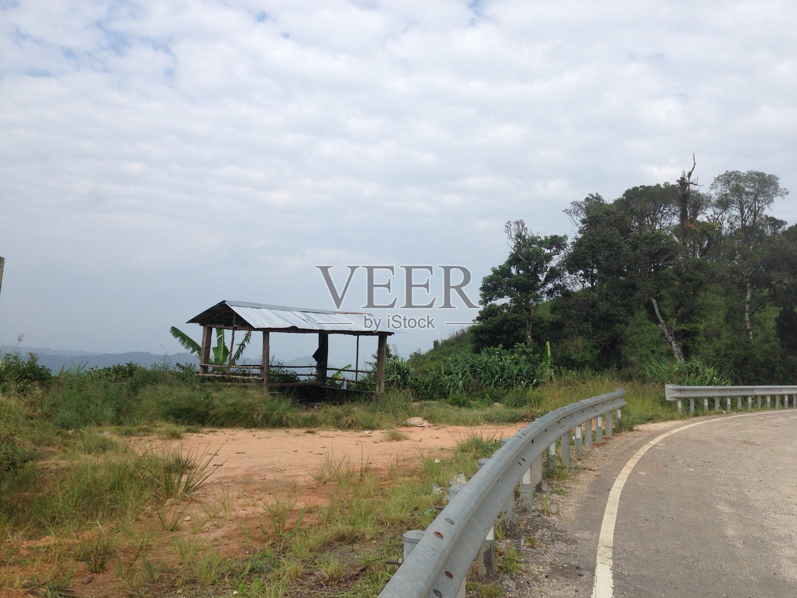 泰国北部的草原景观照片摄影图片