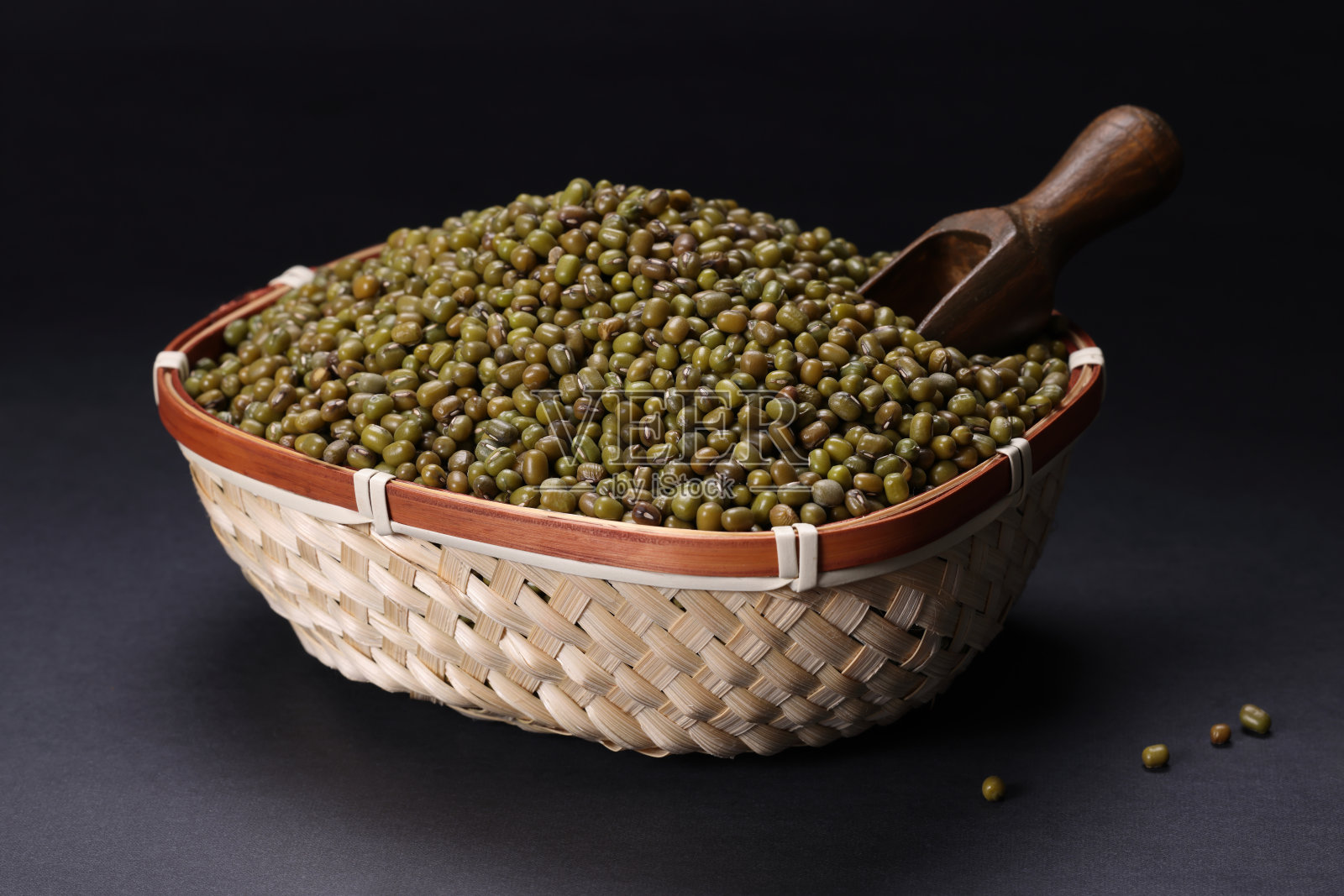 绿色小扁豆照片摄影图片