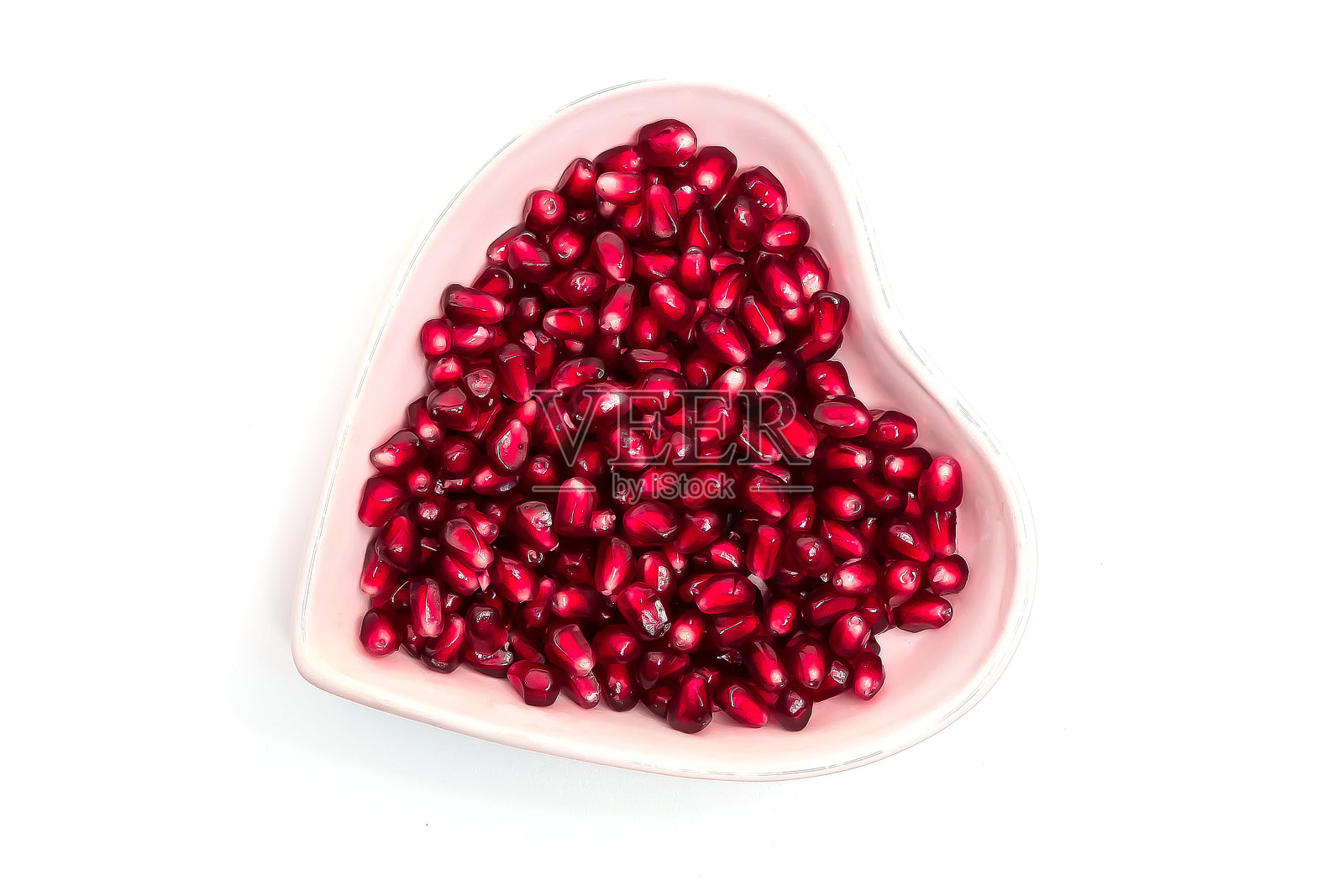 碟形白色,石榴石色照片摄影图片