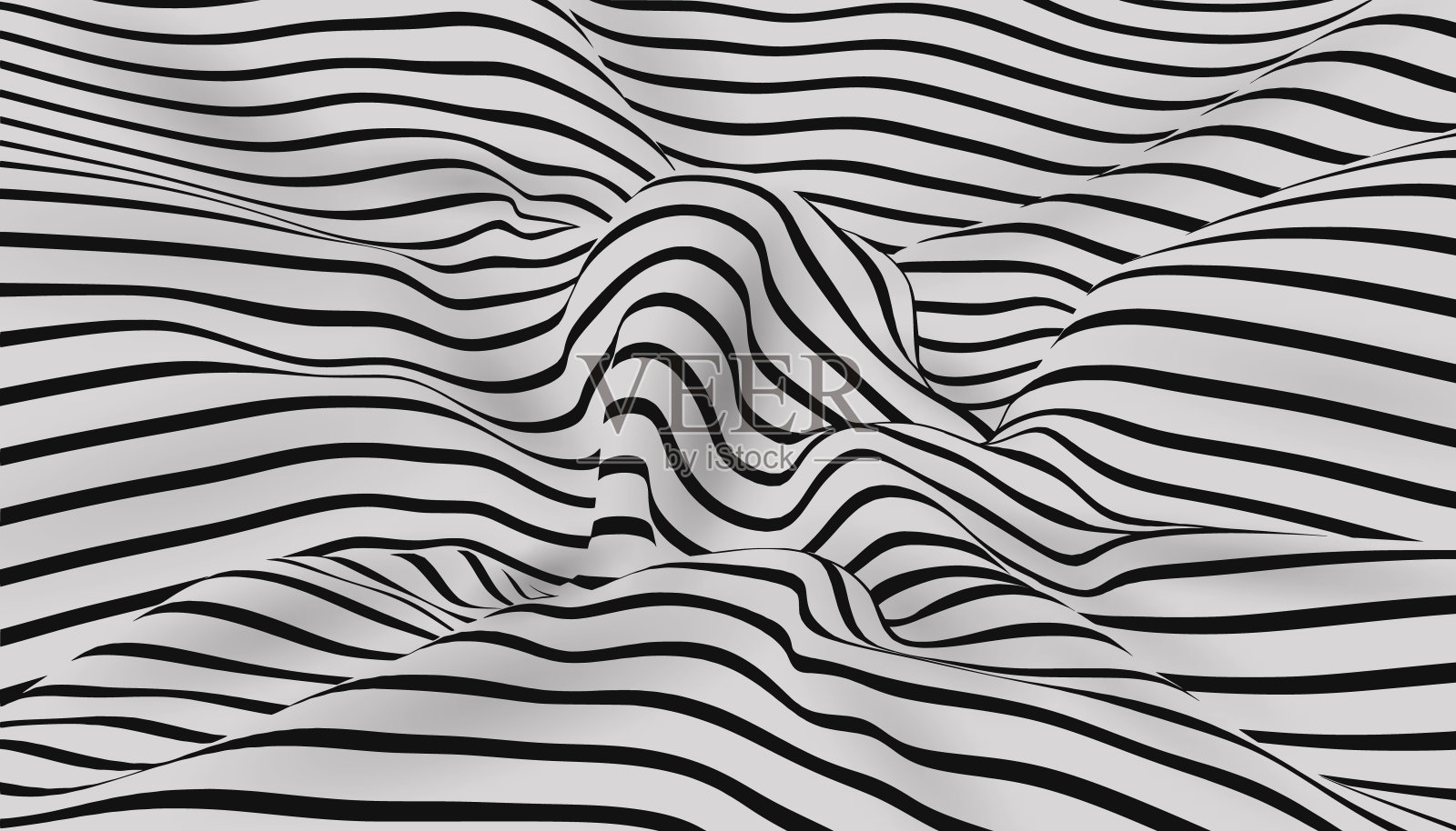 逼真的视错觉背景设计插画图片素材