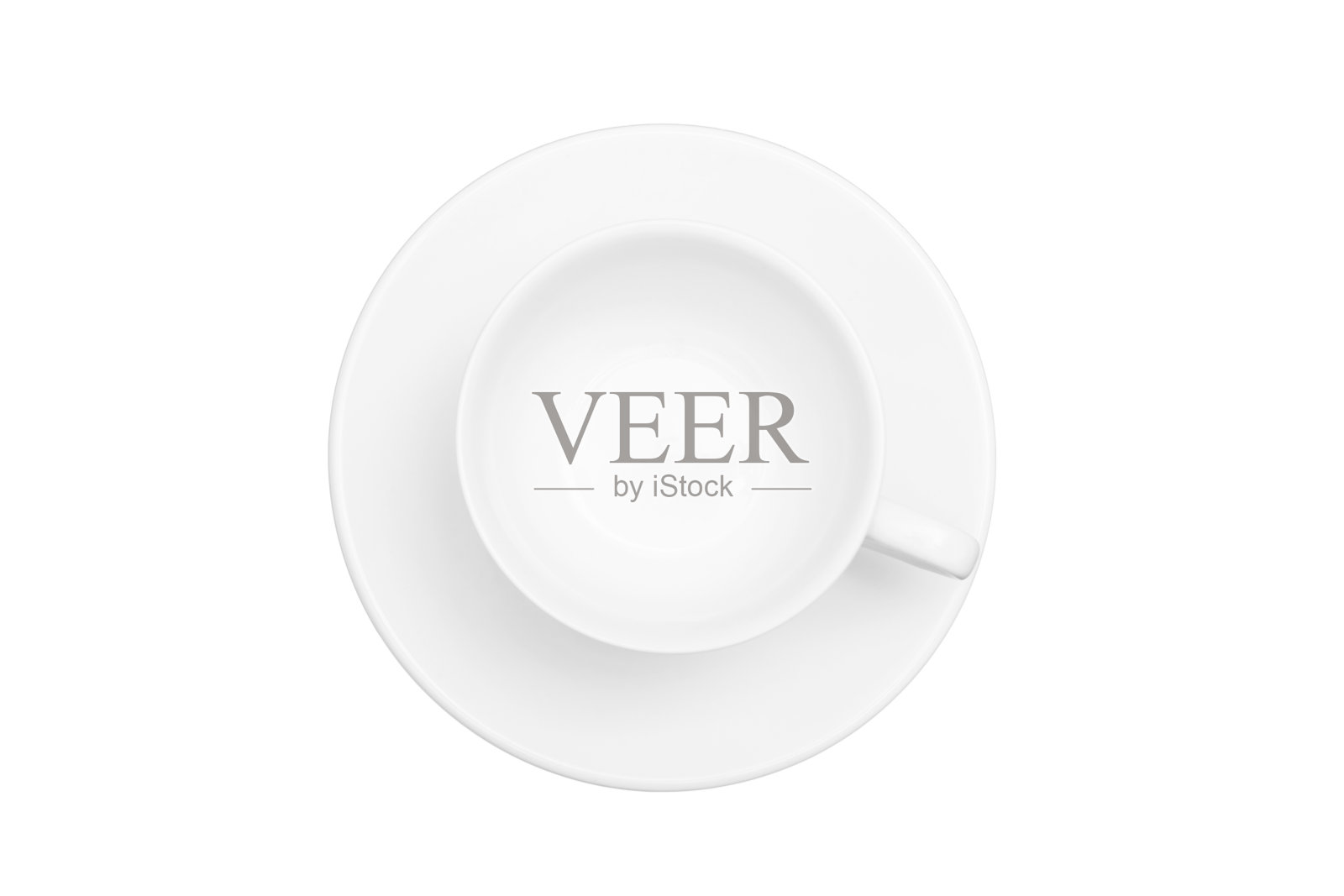 白色的咖啡杯孤立在白色的背景上照片摄影图片