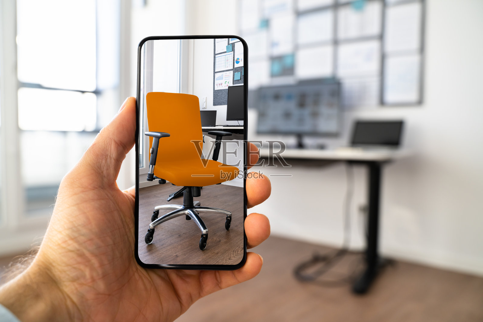 AR智能手机App照片摄影图片