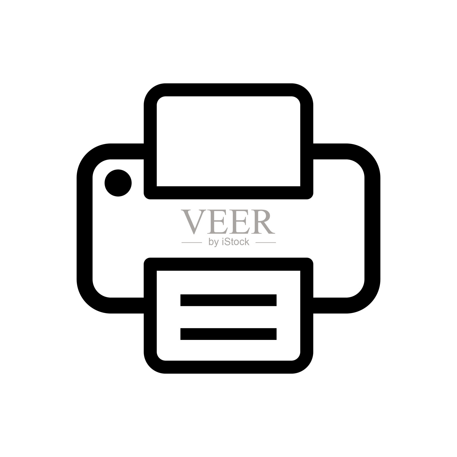 打印机图标图标素材