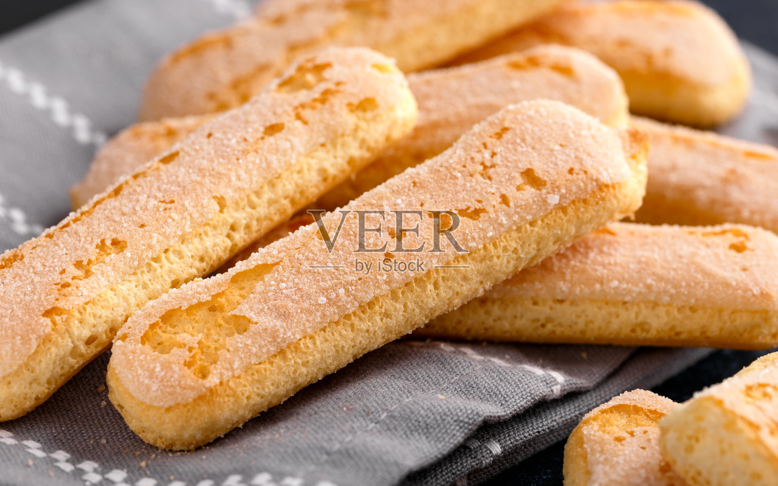 意大利的提拉米苏饼干。Sweet饼干照片摄影图片