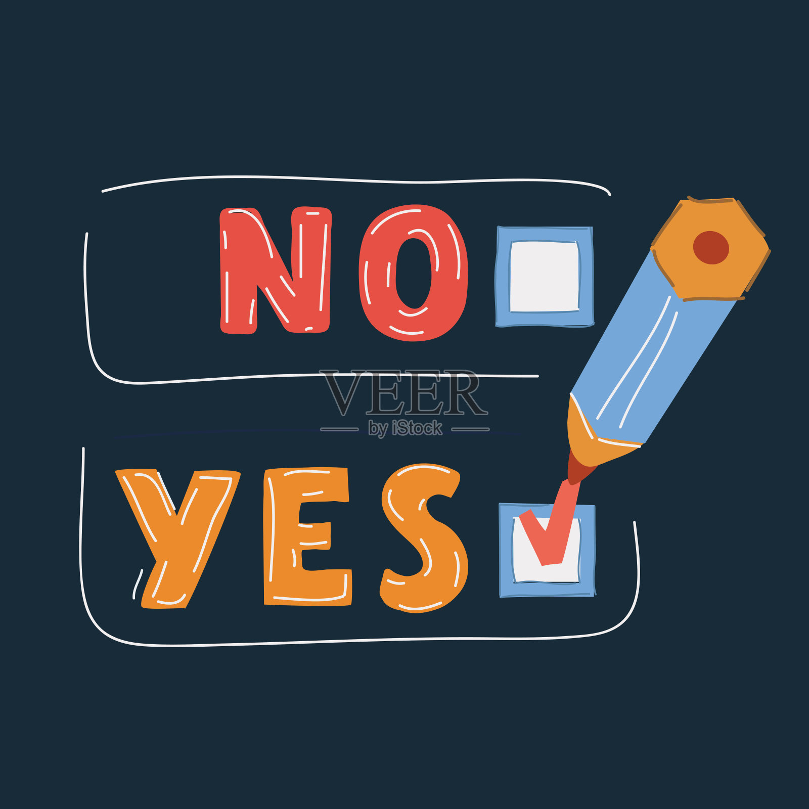 矢量插图的愉快的人在电话交谈插画图片素材