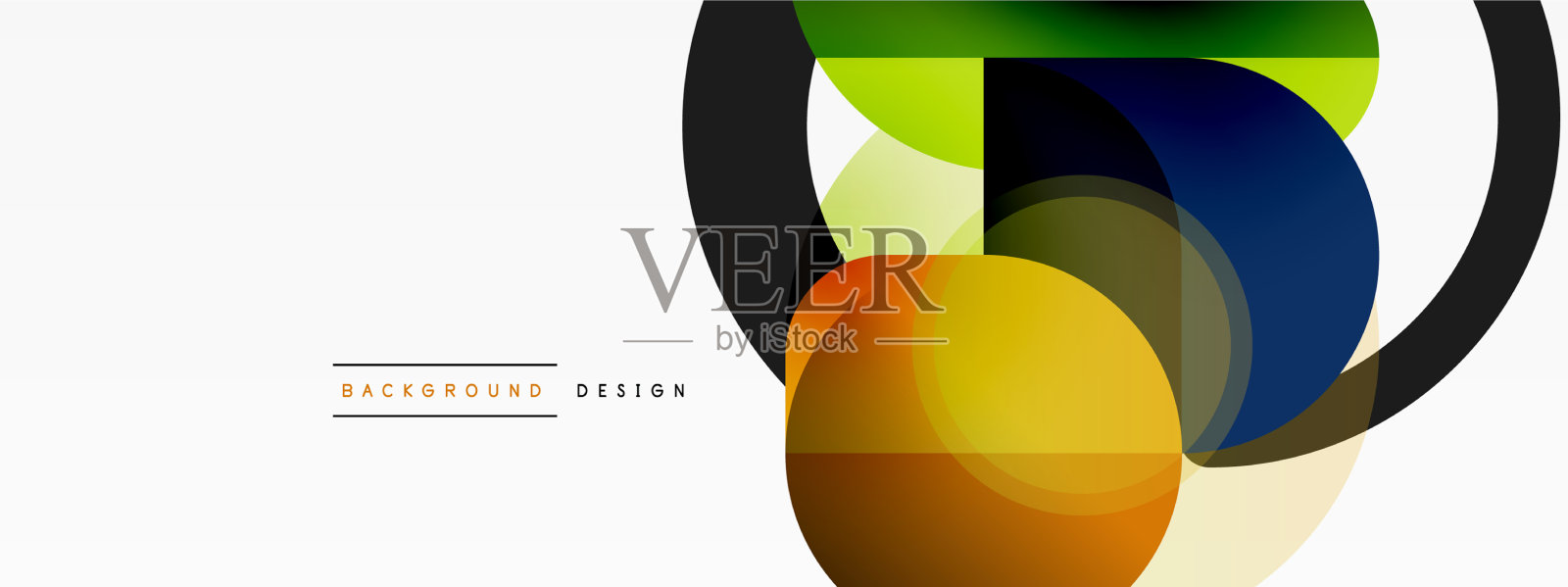 圆三角形可以使线和圆具有几何形状插画图片素材