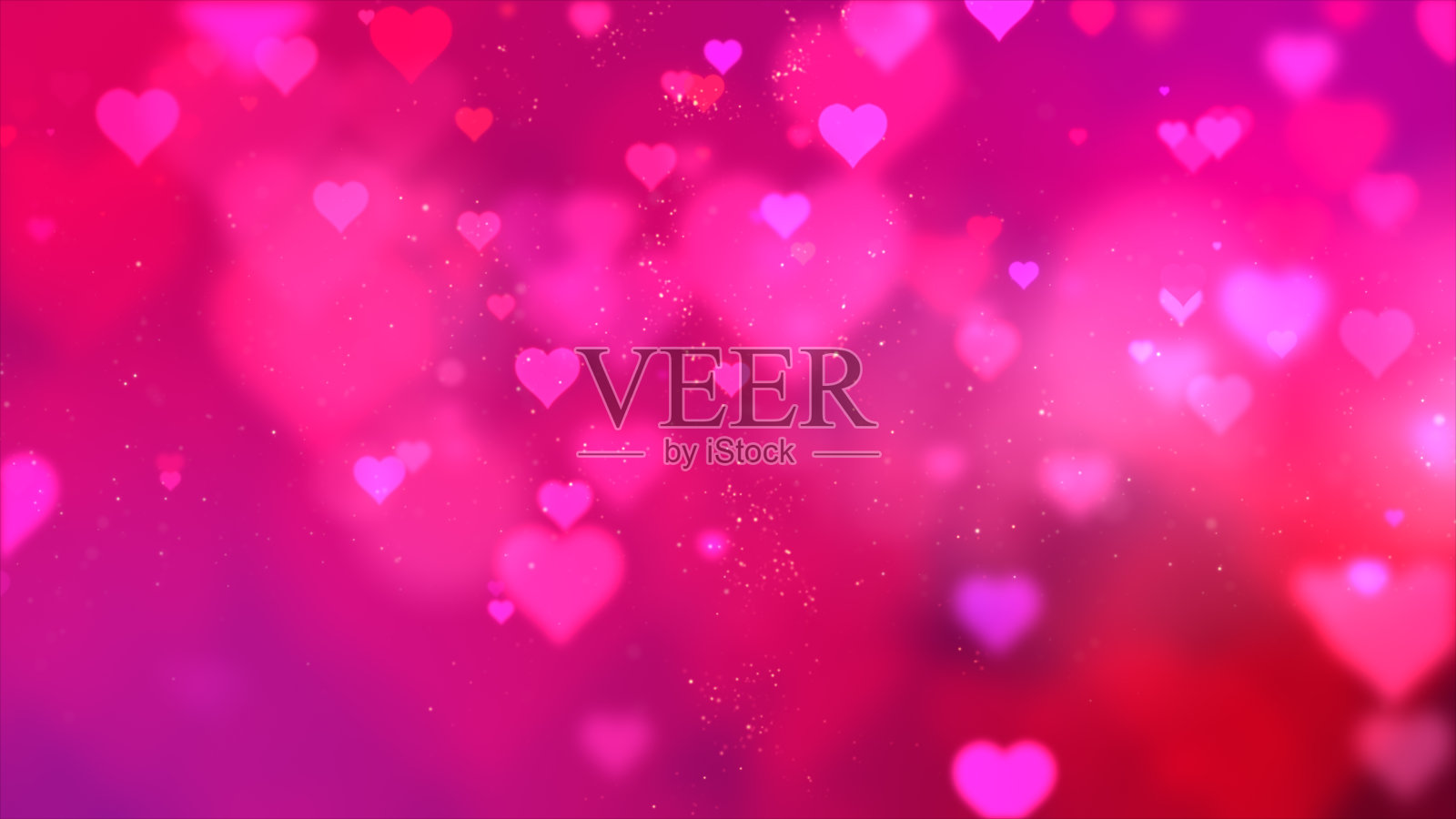 情人节快乐主题粒子背景照片摄影图片